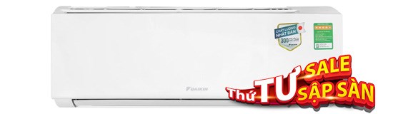 Máy lạnh Daikin Inverter 1.5 HP ATKB35YVMV