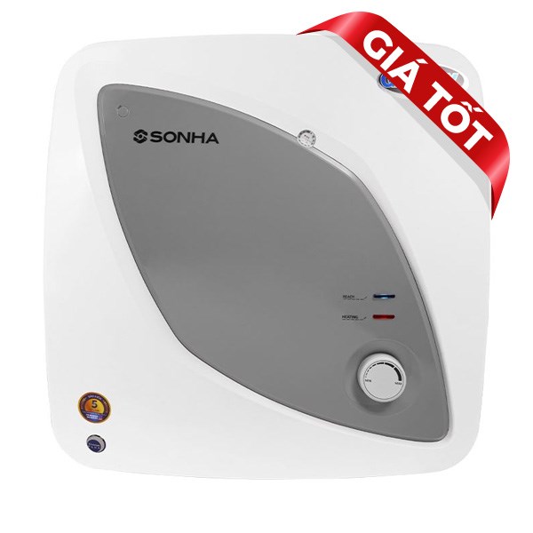 Bình nóng lạnh gián tiếp Sơn Hà Galaxy 15 lít 2500W S15VG