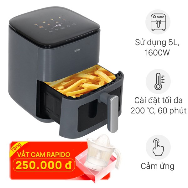 Nồi chiên không dầu Bear AF-4H16K 6 lít