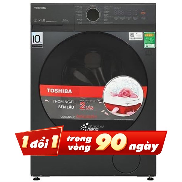 Toshiba Inverter Giặt 13 Kg - Sấy 8 Kg TWD-T21BU140UWV(MG) Mẫu mới