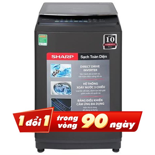Sharp Inverter 11 Kg ES-TM110CD-DS
Mẫu mới