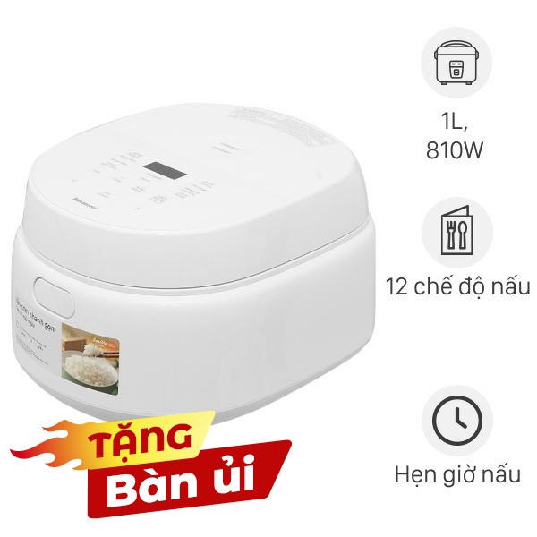 Nồi cơm điện tử Panasonic 1 lít SR-DL104WRA