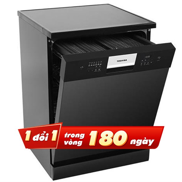 Máy rửa chén độc lập Toshiba DW-15F9(B)-VN