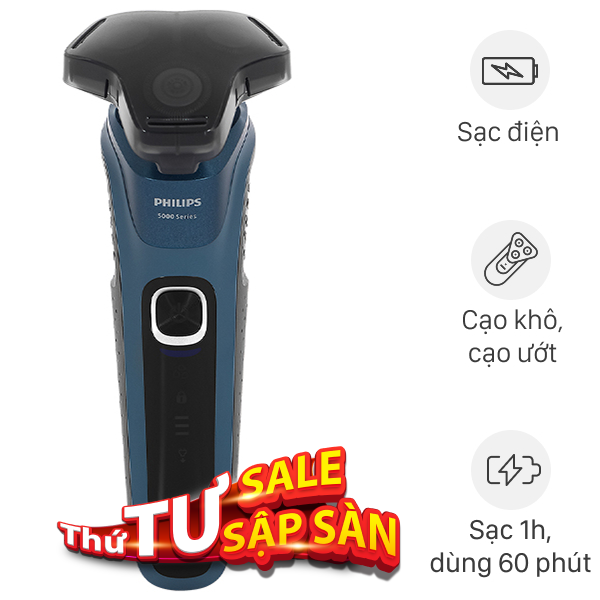 Máy cạo râu khô và ướt Philips S5880/20
