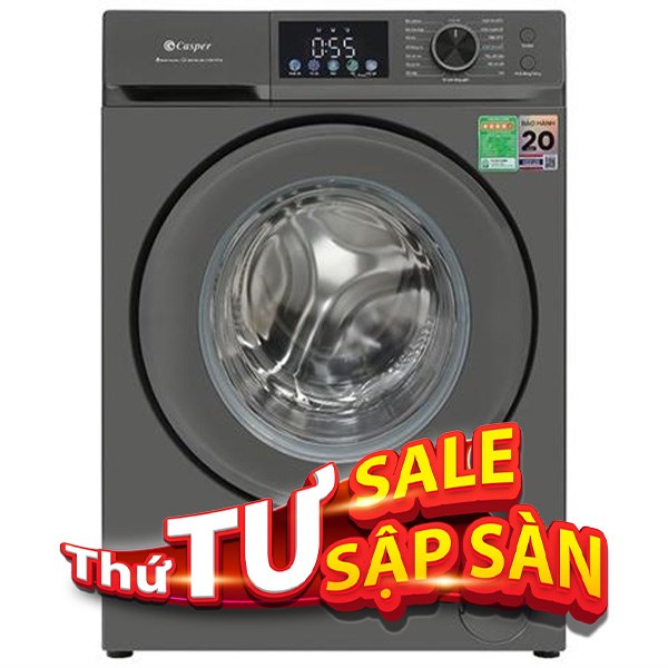 Máy giặt Casper Inverter 12.5 kg WF-D125VGR1