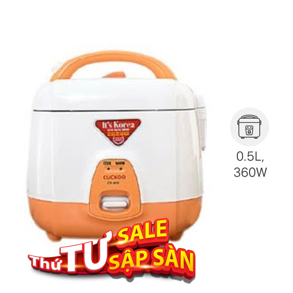 Nồi cơm nắp gài Cuckoo 0.5 lít CR-0331