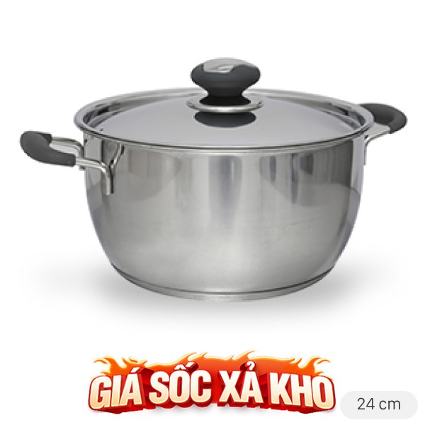 Nồi inox 3 đáy Fivestar N24-3DC