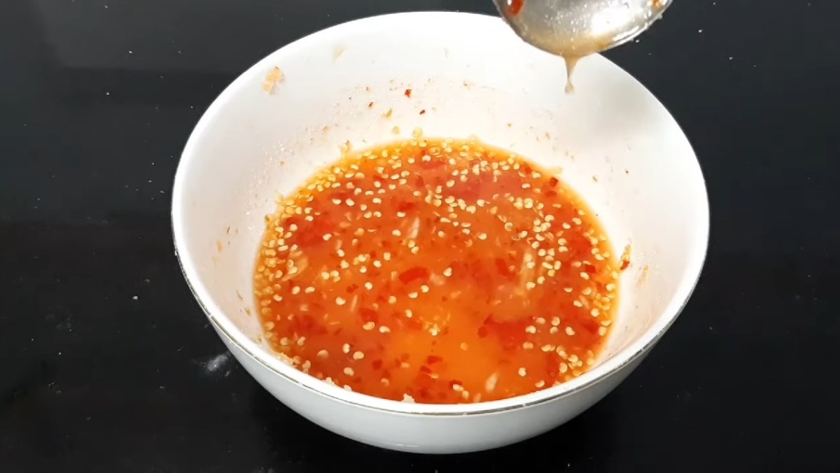 Sốt chấm gà luộc cơ bản