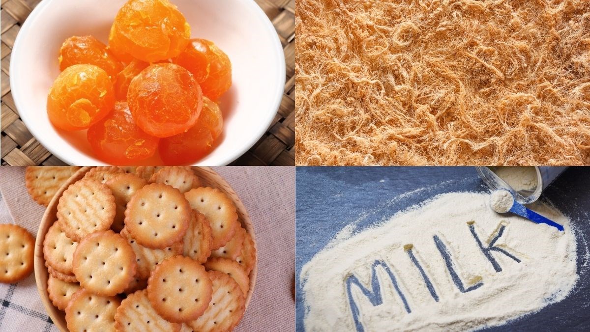 Nguyên liệu món ăn bánh bông tuyết