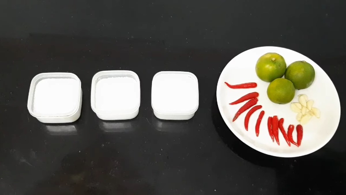 Nguyên liệu món ăn sốt chấm gà luộc