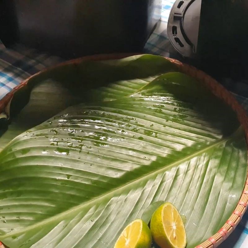 Bước 6 Thành phẩm Nướng gà nguyên con bằng nồi chiên không dầu