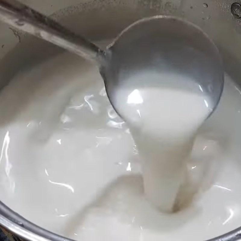 Bước 2 Bảo quản nước cốt dừa Nước cốt dừa ăn chè