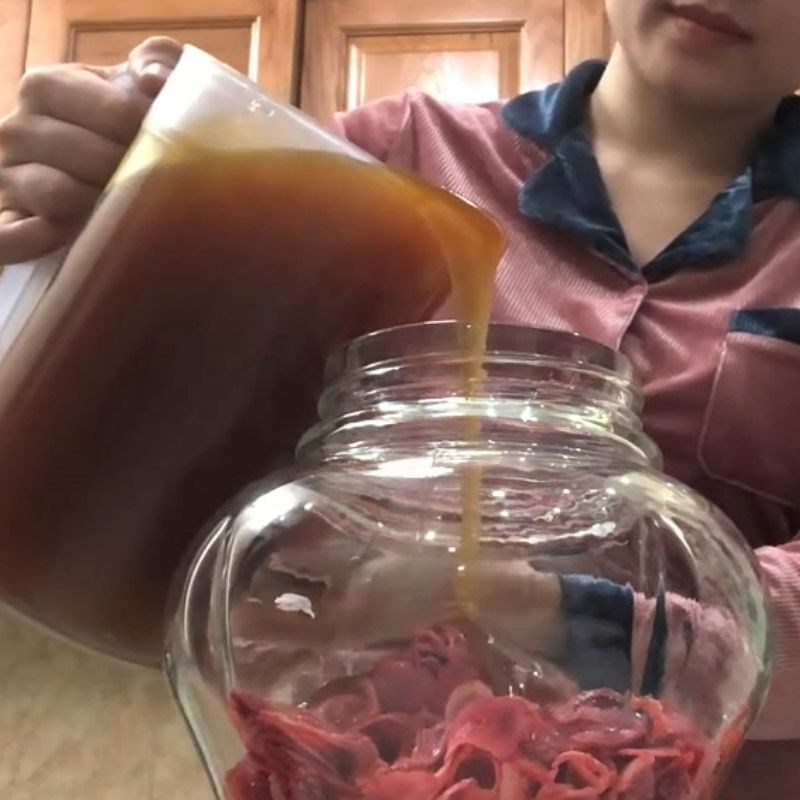 Bước 3 Cách ngâm nhung hươu với mật ong Nhung hươu ngâm mật ong