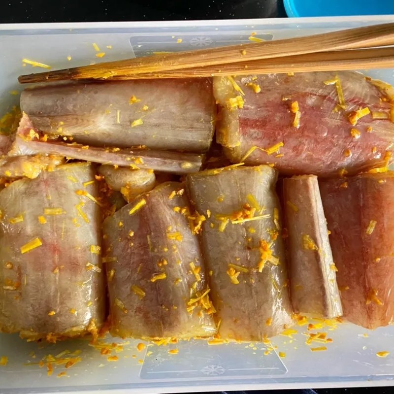 Bước 2 Cách ướp cá chìa vôi nướng muối ớt Cá chìa vôi nướng muối ớt