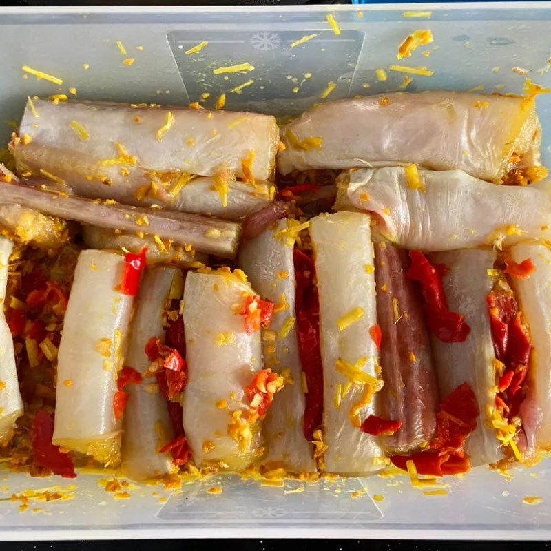 Bước 2 Cách ướp cá chìa vôi nướng muối ớt Cá chìa vôi nướng muối ớt