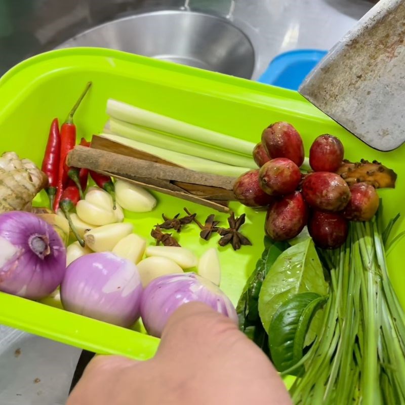 Bước 2 Chuẩn bị gia vị lẩu ngựa đặc trưng Lẩu ngựa