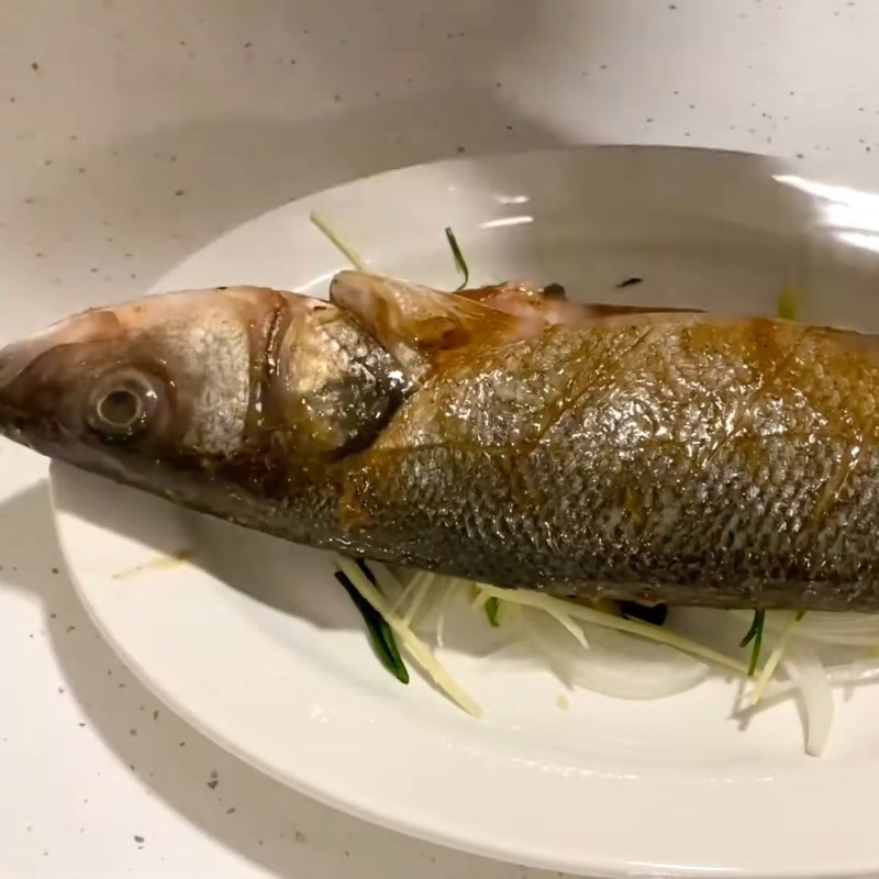 Bước 3 Chuẩn bị hấp cá Cá hấp tàu xì