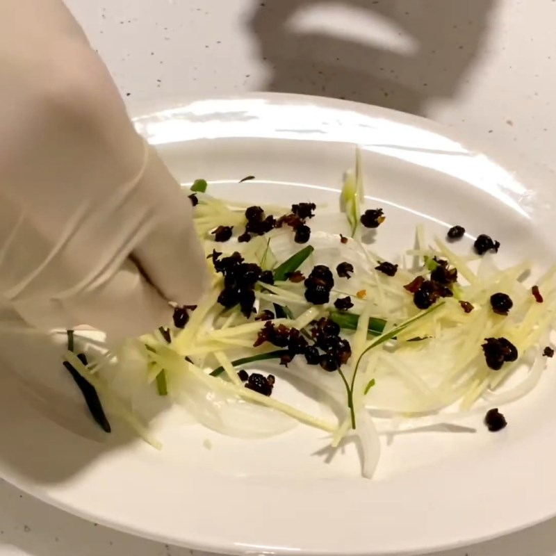 Bước 3 Chuẩn bị hấp cá Cá hấp tàu xì