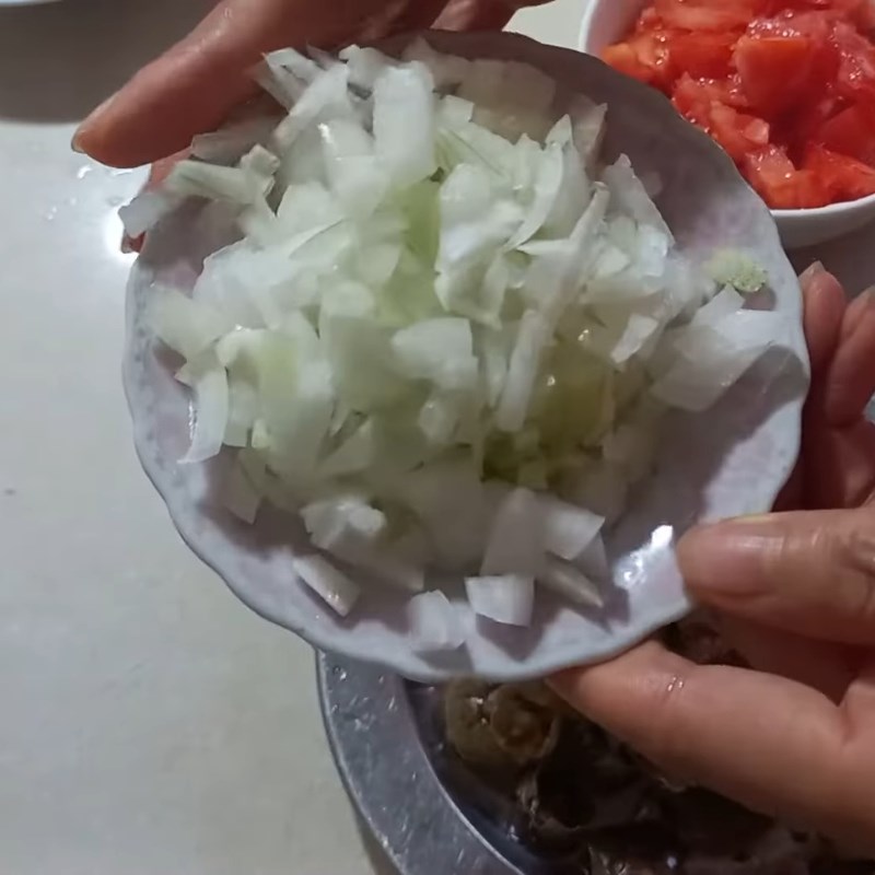 Bước 2 Chuẩn bị rau củ Canh cua đồng