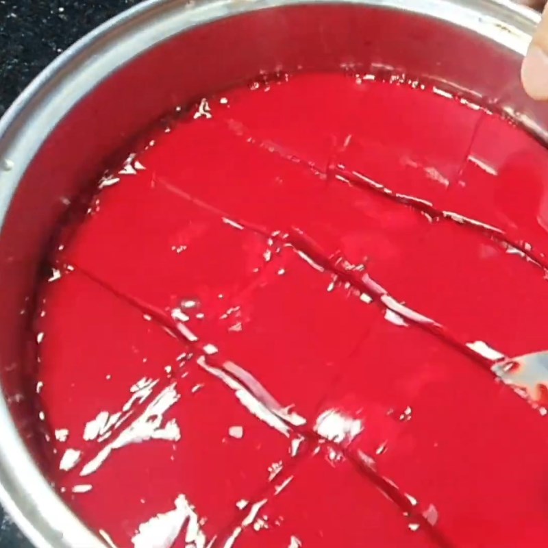 Bước 3 Đánh đông tiết lợn mịn màng Tiết lợn luộc