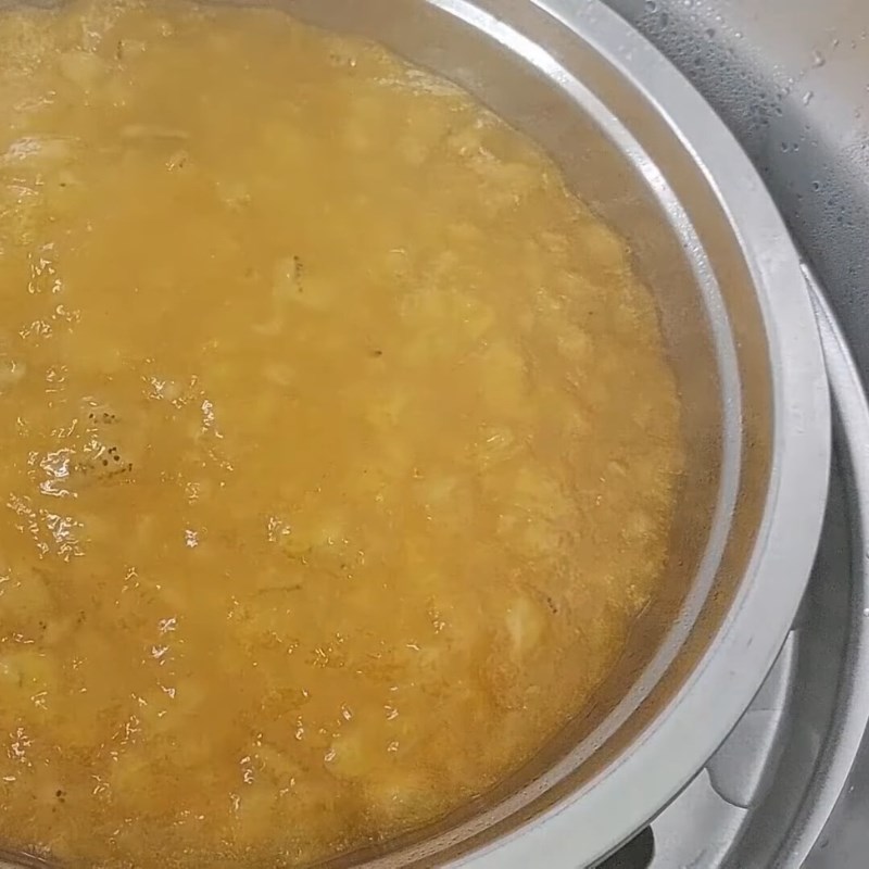 Bước 4 Hấp bánh chuối bằng bột năng Bánh chuối hấp bằng bột năng