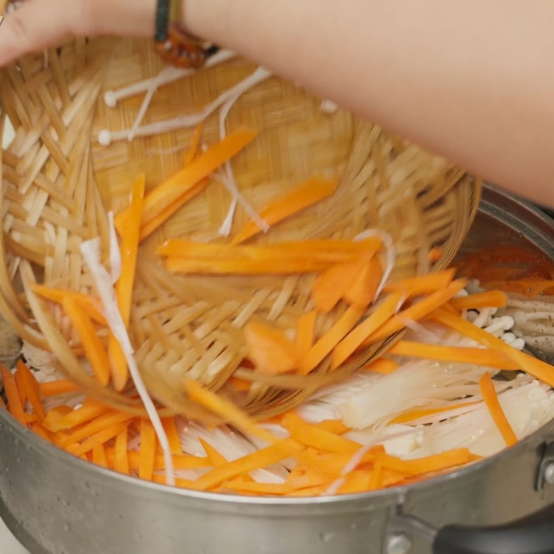 Bước 4 Hấp cá song xì dầu Cá song hấp xì dầu