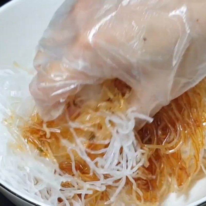 Bước 4 Hấp miến thập cẩm và hoàn thành Miến hấp thập cẩm