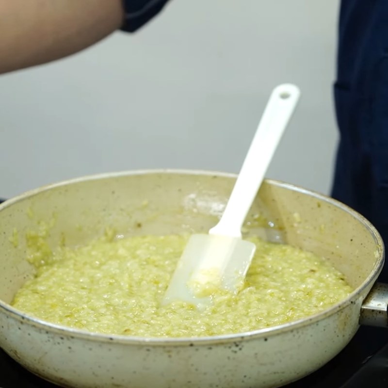 Bước 3 Hoàn thiện món cốm xào Cốm xào Hà Nội