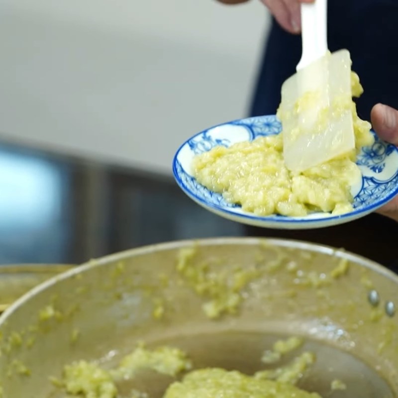 Bước 3 Hoàn thiện món cốm xào Cốm xào Hà Nội