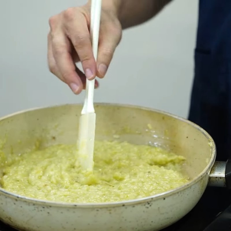 Bước 3 Hoàn thiện món cốm xào Cốm xào Hà Nội