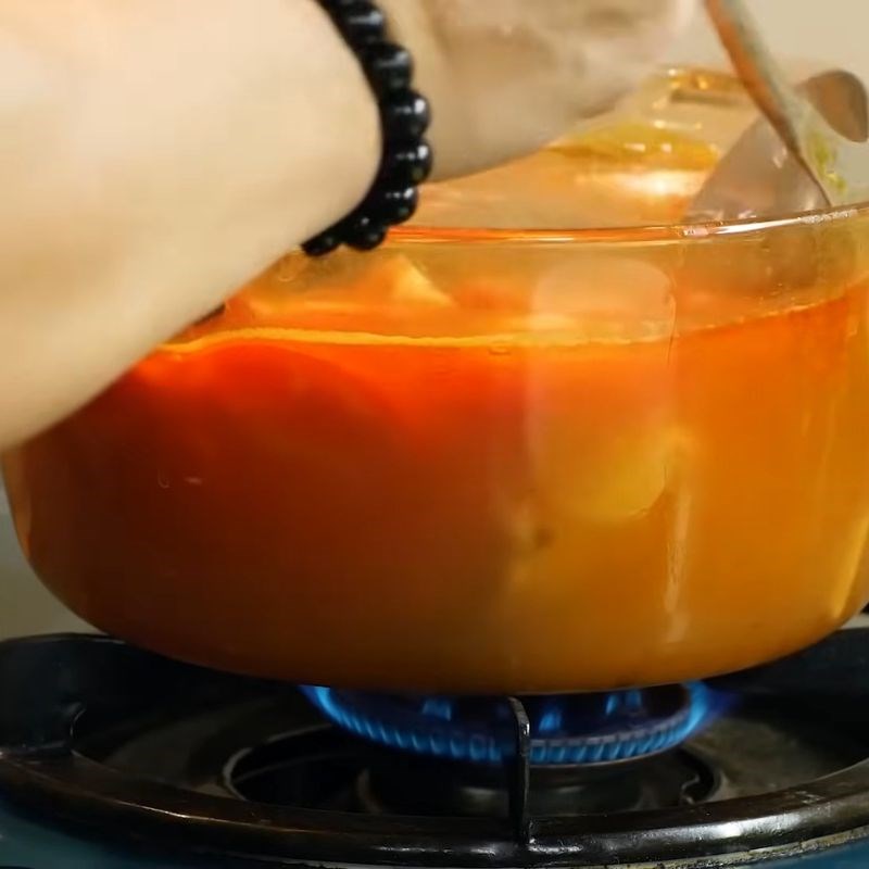 Bước 5 Hoàn thiện nồi canh cá nấu quả dọc thơm ngon Quả dọc nấu canh chua