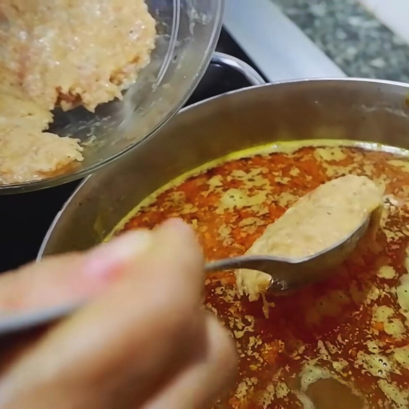 Bước 5 Hoàn thiện nồi nước lèo bún riêu Bún riêu không cần cua