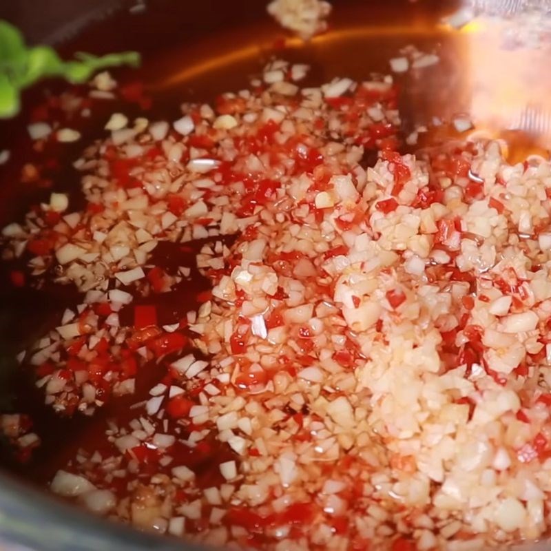 Bước 5 Hoàn thiện nước chấm và bảo quản Nước mắm bánh cuốn miền Nam