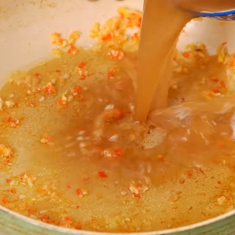 Bước 3 Làm nước mắm me chua ngọt Bún bò xào