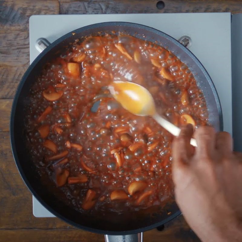 Bước 7 Làm nước sốt đặc biệt ăn kèm Bò nướng tảng