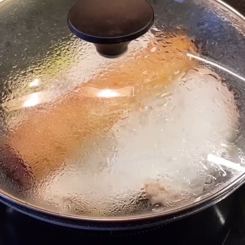 Bước 2 Luộc thịt bê Thịt bê luộc