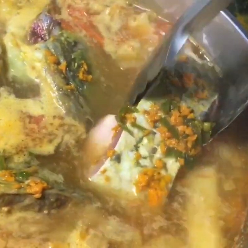 Bước 3 Nấu canh cá Cá nấu su hào