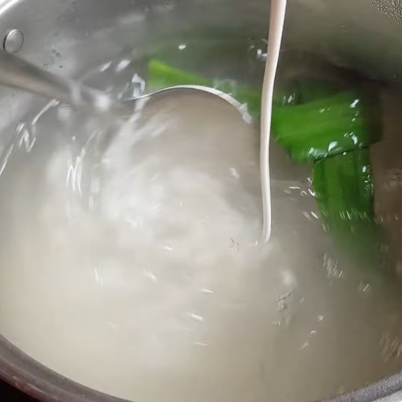 Bước 5 Nấu chè cốm Chè thập cẩm miền Bắc