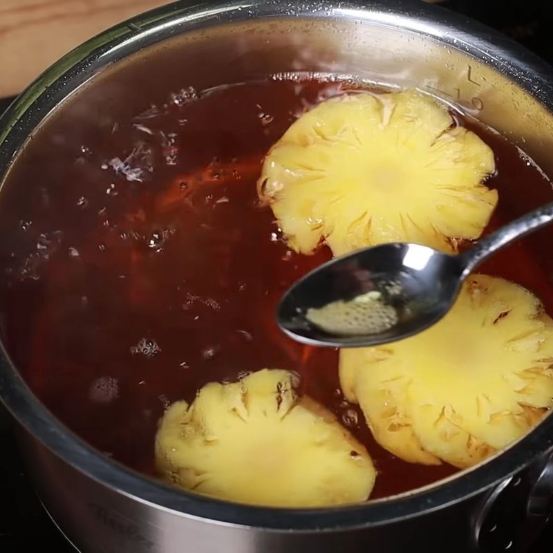 Bước 4 Nấu nước chấm đạt độ sánh mong muốn Nước mắm bánh cuốn miền Nam