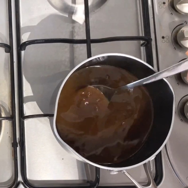 Bước 2 Nấu nước trộn gỏi Gỏi đu đủ ba khía