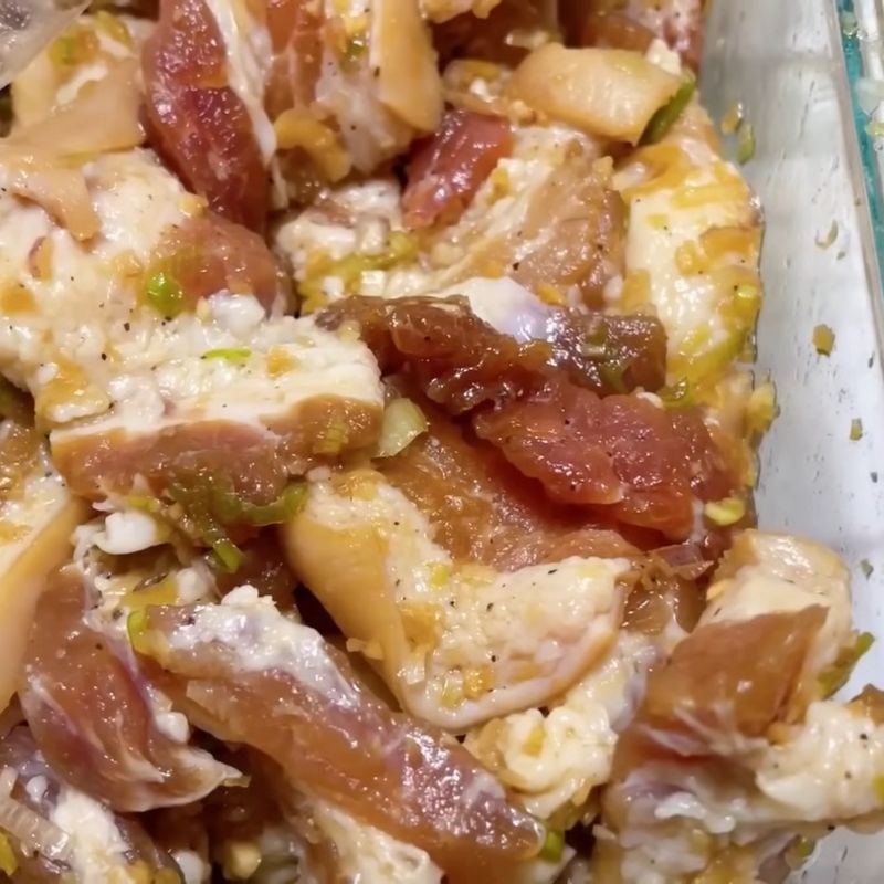 Bước 3 Nướng chả thơm lừng, vàng óng Ướp thịt nướng miền bắc