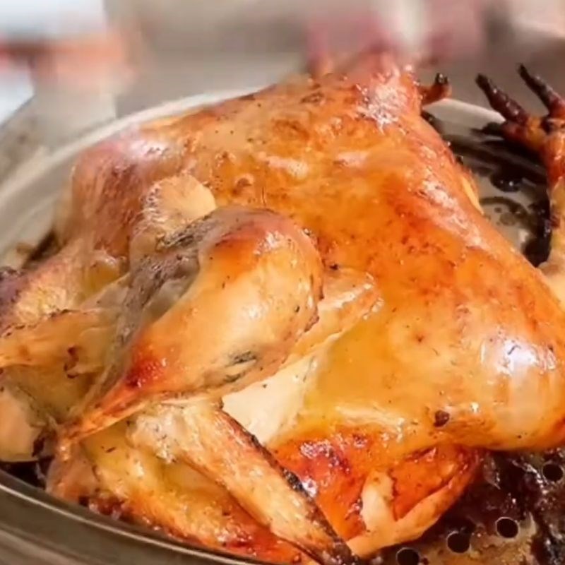 Bước 3 Nướng gà truyền thống bằng lò nướng Ướp gà nướng truyền thống