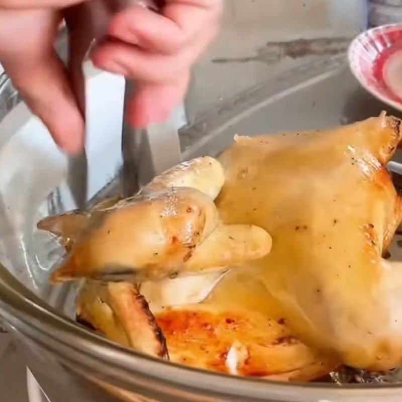 Bước 3 Nướng gà truyền thống bằng lò nướng Ướp gà nướng truyền thống
