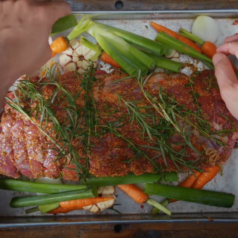 Bước 6 Nướng thịt bò tảng hoàn hảo với lò nướng Bò nướng tảng