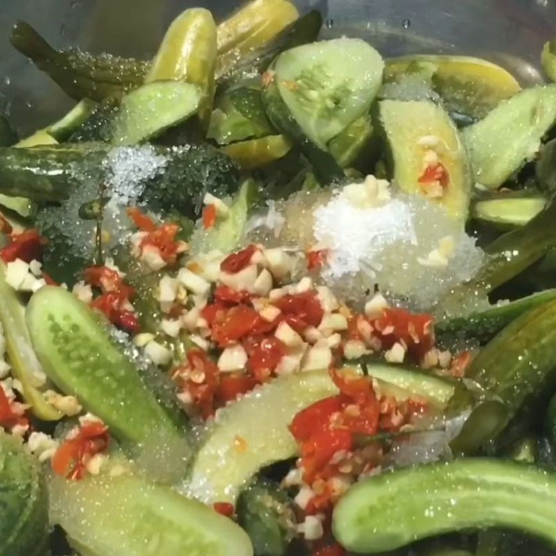 Bước 7 Pha chế dưa mắm dưa leo đậm đà Dưa leo ngâm mắm đường