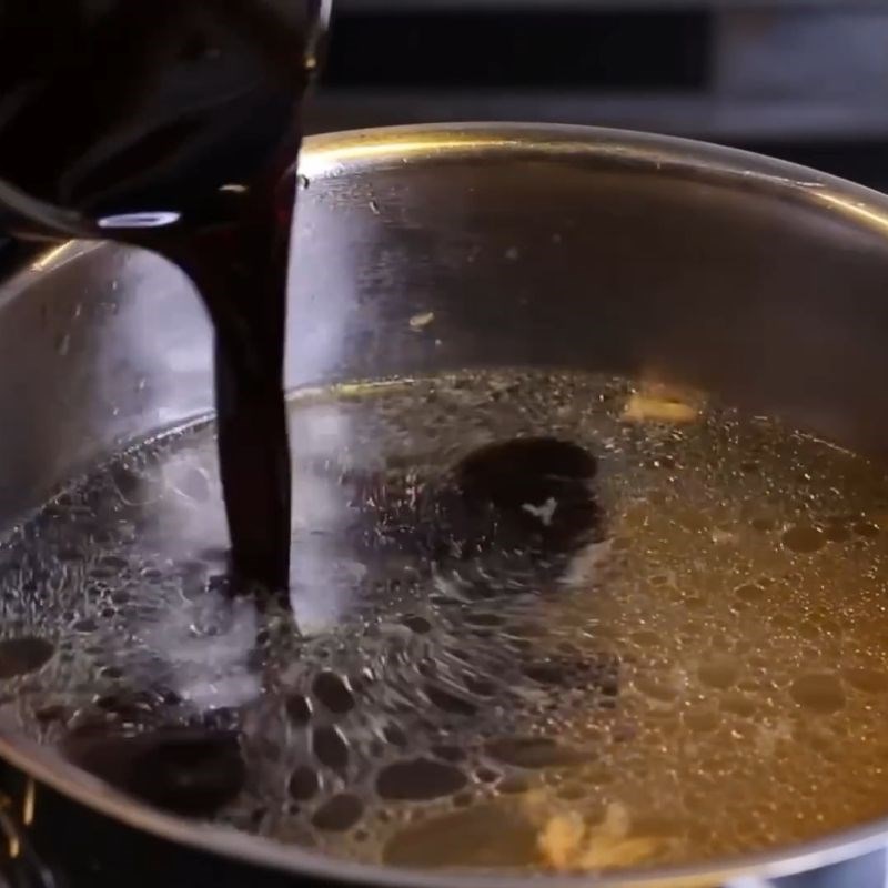 Bước 3 Pha chế nước sốt phở trộn chua ngọt Phở gà trộn xì dầu