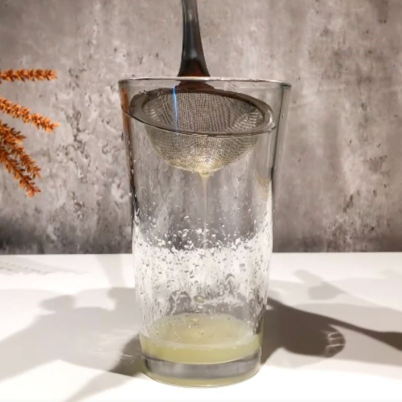 Bước 2 Pha chế trà chanh bạc hà chuẩn vị Trà chanh bạc hà