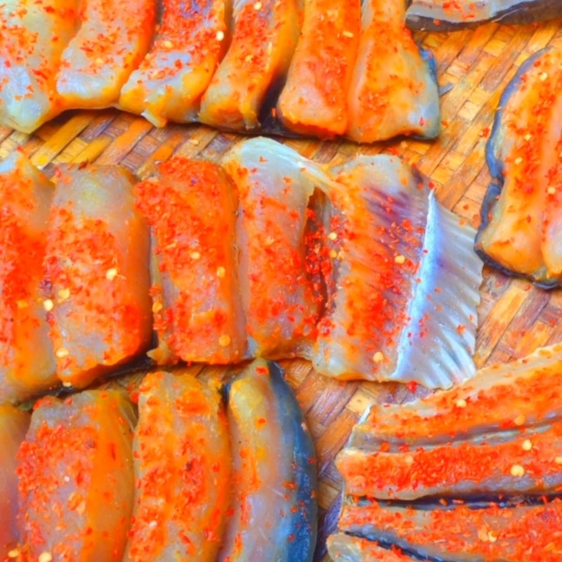 Bước 4 Phơi khô lần 2 Khô cá tra