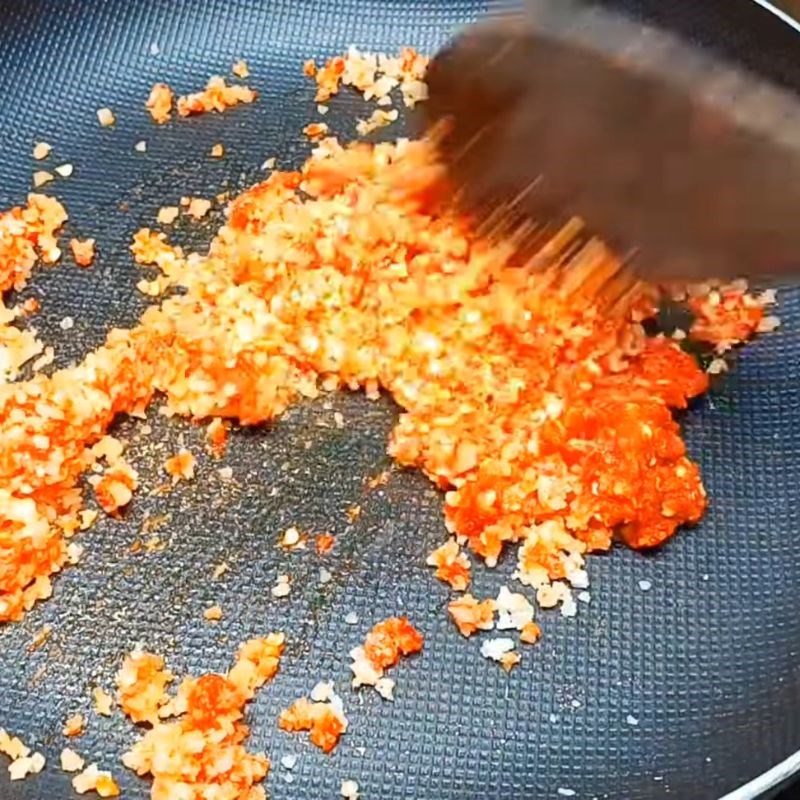 Bước 5 Rang muối ớt Muối chấm hoa quả