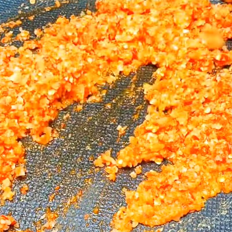 Bước 5 Rang muối ớt Muối chấm hoa quả